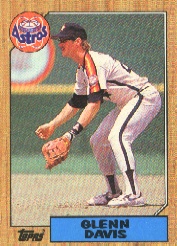 1987 Topps Baseball Cards      560     Glenn Davis